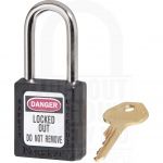 Master Lock 410 Safety Padlock Black